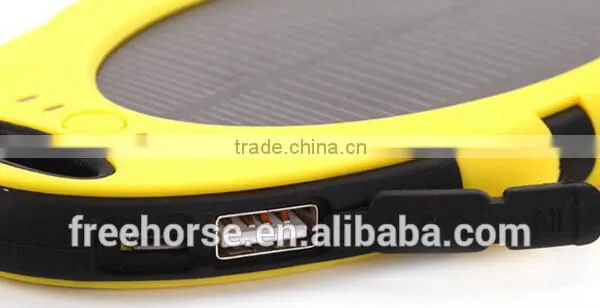 Mobile Phone Accessory 4000mAh Mobile Solar Charger Solar Mobile Phone Charger Solar Charger for Mobile With Keychain photo-6