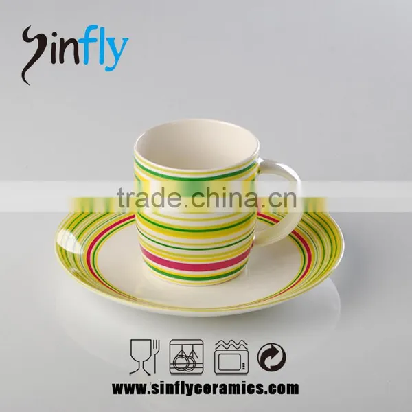 High Quality Ceramic Tea Coffee Cup and Saucer photo-6