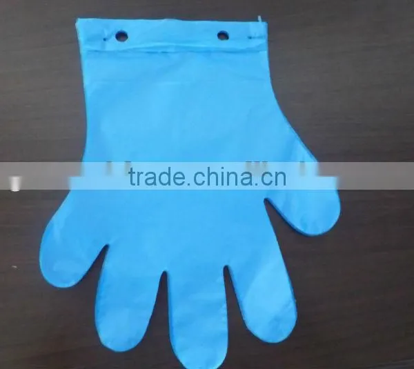 High Speed Automatic HDPE LDPE PE glove making machine