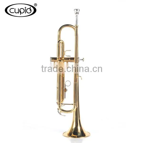 YTRU-301516 CUPID Professional Cheap Gold Lacquer Bb Trumpet
