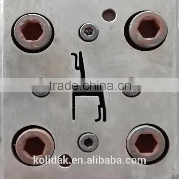 Gray h Shape PVC/TPE Plastic Profile Extrusion photo-4