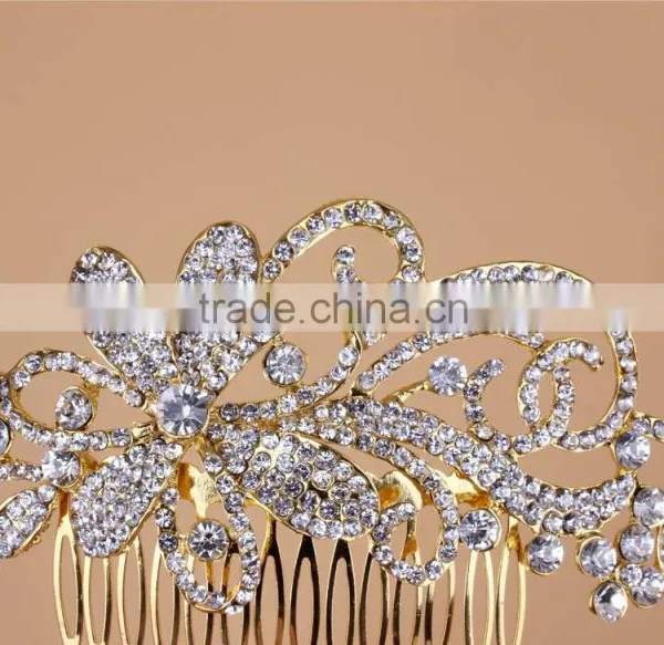 Gold Alloy Fashion Jewelry, Mini Comb Fork!!!!!!!!!!! photo-3