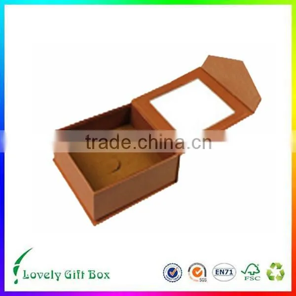 2016 Custom New Design Recycled Empty Decorative Recycled Watch Boxes Wholesale photo-2