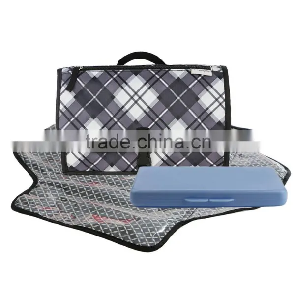 3 in 1 Multi Function Mesh Baby Travel Changing Station photo-2