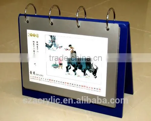2016 Acrylic Table Clocks Calendar photo-3