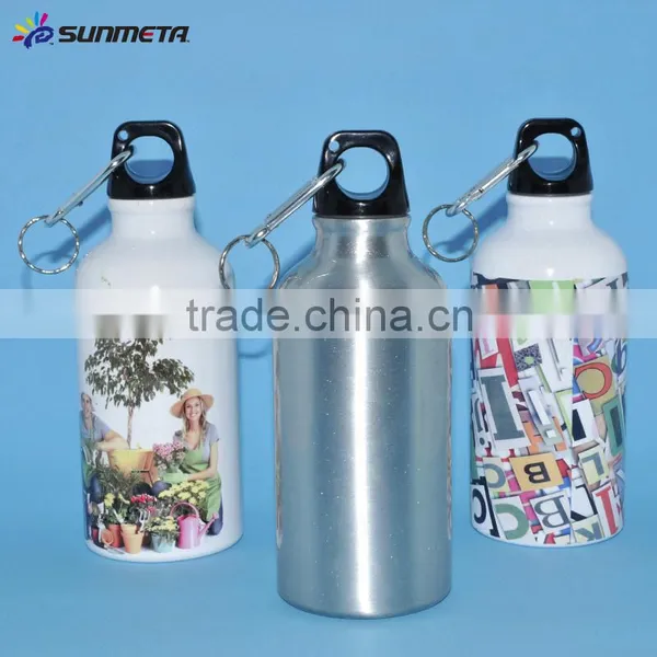Hot Selling Promotional Sublimation Aluminum Bottle DIY Printing Travel Souvenir Water Bottle 400ml photo-5
