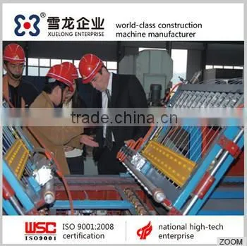 Polystyrene wall panel machine