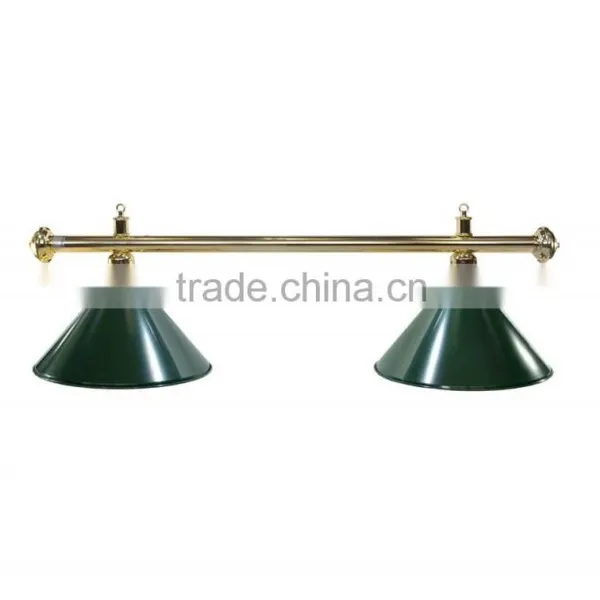 Green 2 Shades Billiard Table Light , Pool Table Lamp for Sale photo-2