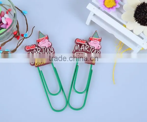 Custom Logo Promotion Plastic Bookmark Clip photo-4