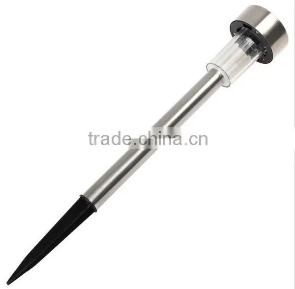 Waterproof Outdoor Solar Power Lawn Lamp LED Spot Light Garden Path Stainles Steel and Plastic Solar Decoration photo-4