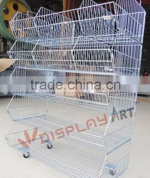 Large Capacity Foldable Wire Container