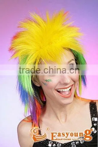 Mens Fancy Dress Wigs, Multi Color Naruto Cosplay Wig photo-2