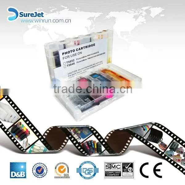 High Quality Refillable Ink Cartridge for Epson T5852 With Chip Made in China