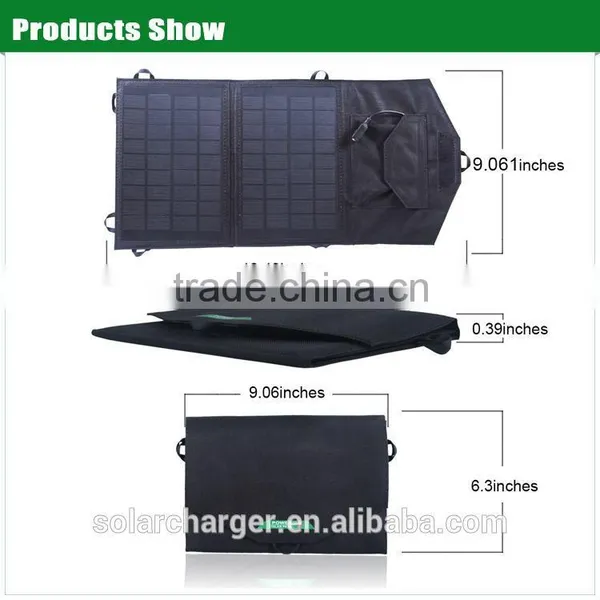 7W Multifiuncational Solar Backup Mobile Charger for Any Phone With Inner Volatege Controller photo-2