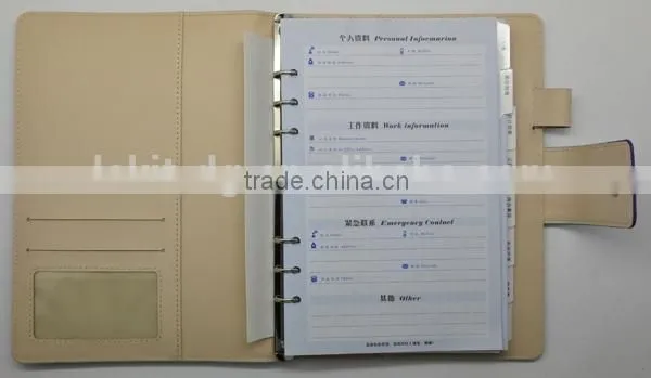 Multi Color Leatherette Ring Binders photo-6