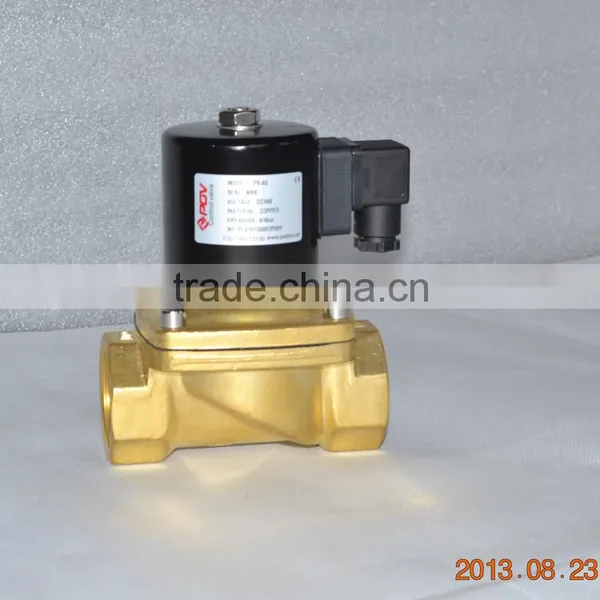 3 Inch Water Oil Double Solenoid Valve for Gas
