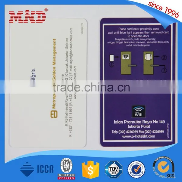 MDH100 Salto RFID PVC Hotel Key Card photo-4