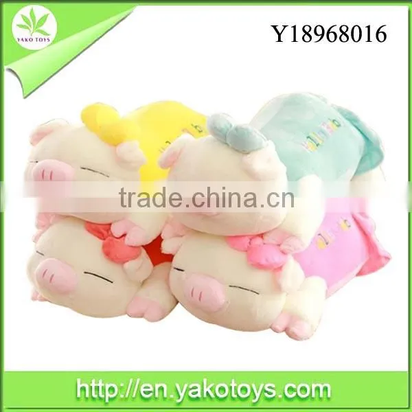 2014 High Quality Plush Toy Lovely Pig Plush Toys Stuffed Plush