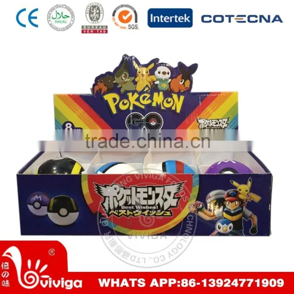 15g Chocolate Jam Funny Cartoon Big Ball Toy Candy photo-2