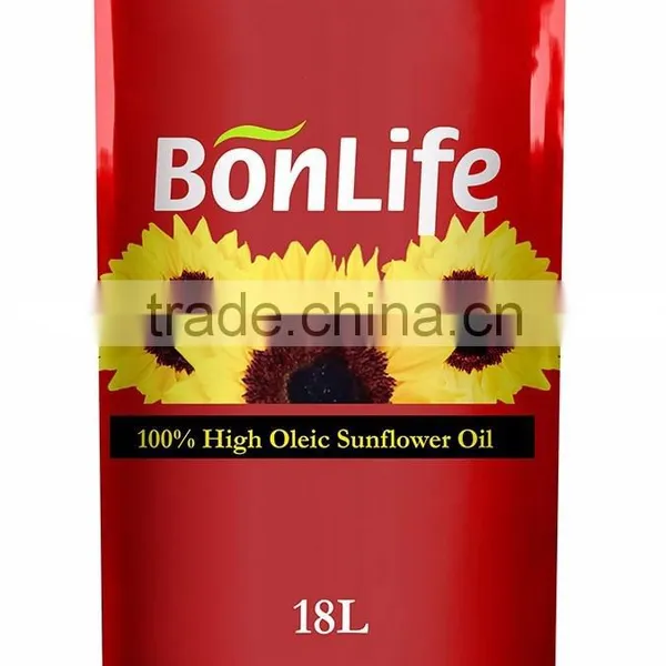 BonLIfe Refined Sunflower Oil, 18L, Origin - Ukraine