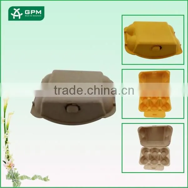 Eco-friendly Recyclable Paper Pulp Molded Egg Crate for Sale photo-5