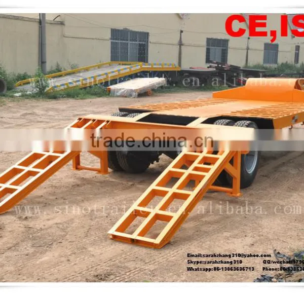 Extendable Low Bed Truck Excavator Trailer photo-6