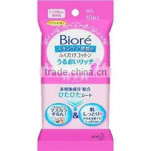 Cotton Puff Facial Moist Type With Natural Oil Extracts Biore photo-3