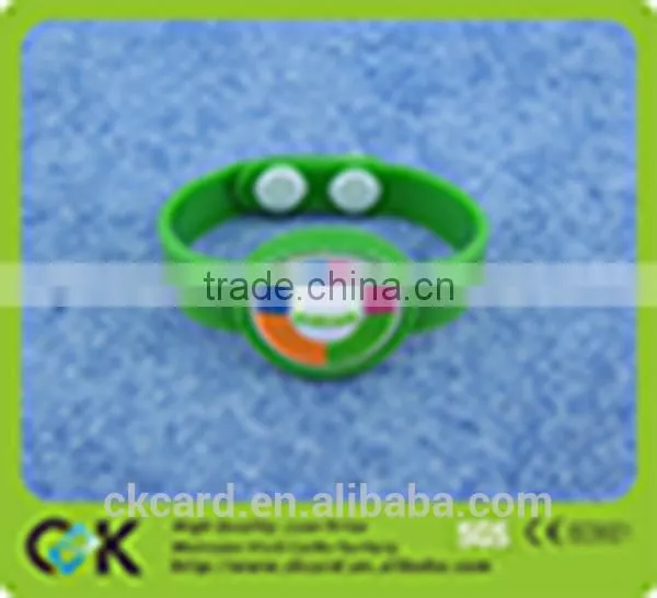 High Quality Soft PVC Wrist Band Custom Logo Printing photo-5