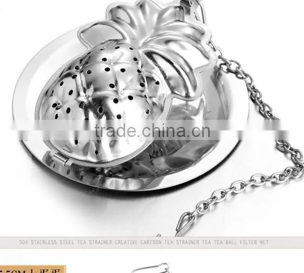 Stainless Steel Mesh Tea Basket/Loose Leaf Tea Infuser/Stainless Steel Tea Steeper Strainer photo-6