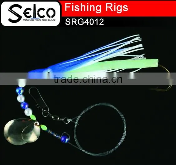 Chinese Carp Fishing Rigs Sabiki Rig Rainbow Tinsel With Spade photo-4
