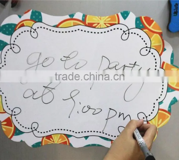 Wholesale Magnetic Memo Board Magnetic Notes White Board Refrigerator Magent Board Stick on Fridge photo-4