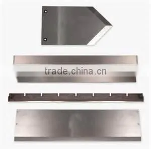 Cemented Tungsten Carbide Guillotine Inlaid Machine Knife Paper Blade in Chengdu for Paper Cutting Machine photo-2