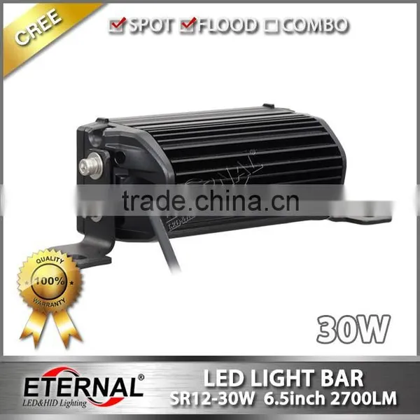 30W Led Work Light Bar Heavy Duty Excavator Earth Moving Crane Equipment Mining Trucks Trailer Spot Flood Work Light photo-3
