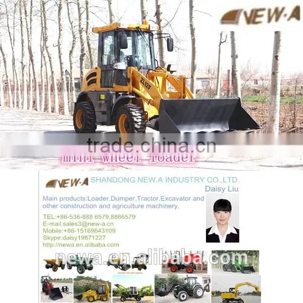 2016 Hot Sale 1.2tons Hydraulic Transmission Wheel Loaders photo-4