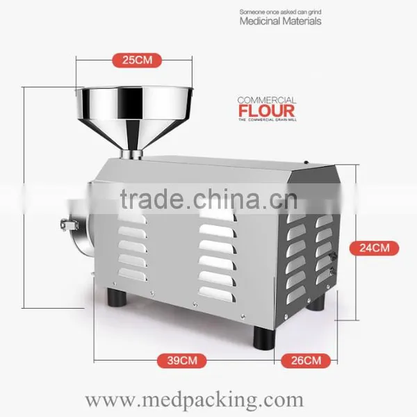 Superfine Stainless Steel Herb Particle Grinding Mill For Cereals or Commercial photo-2