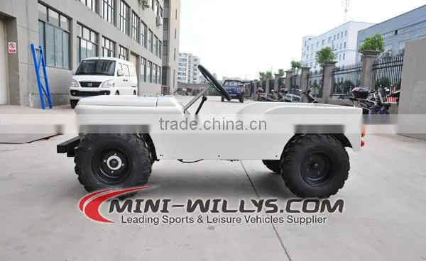 CE Approved White 110CC Mini Jeep photo-2