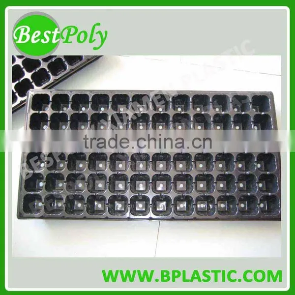 Black 128 Holes Seed Tray 128 Cells Seed Tray Plastic Seed Tray photo-5