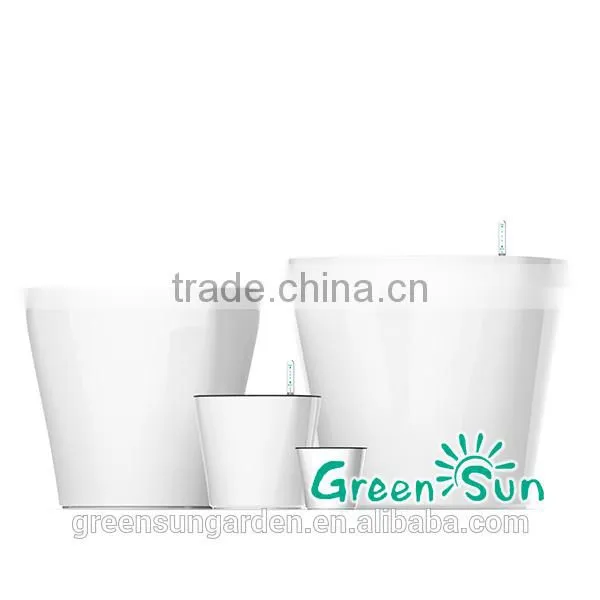 Modern Indoor Decor Small White Ceramic Flower Pot With High Quality photo-3
