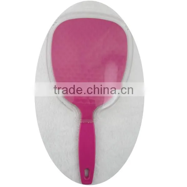 Two Pcs of Hand Held Mirror With Double Clamshell of Mirror for Beauty photo-5