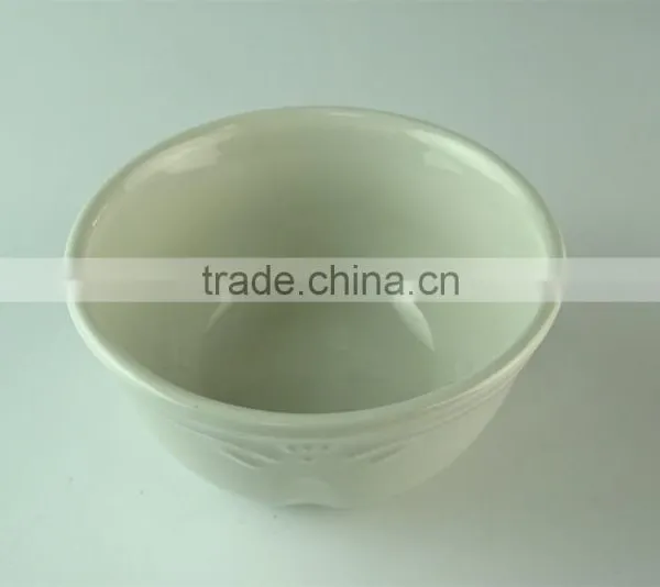 Cheap White Ceramic Bowl/porcelain Soup Bowl in Stocklots photo-2