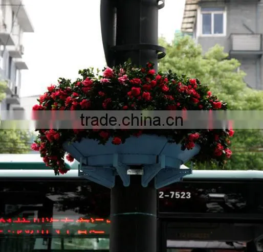 SOL Hydroponics Lamp Post Planter Grow Pots Stackable Flower Lamp Post photo-4