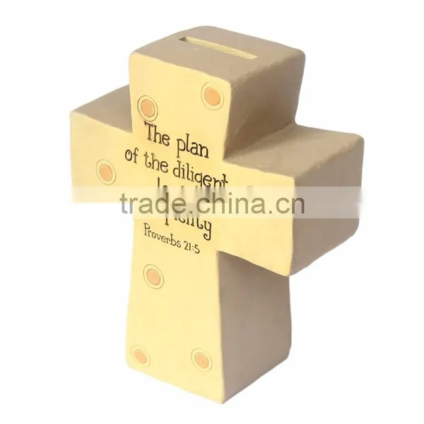 Bespoke Crucifix Coin Saving Bank Good Birthday Gifts for Girls photo-2