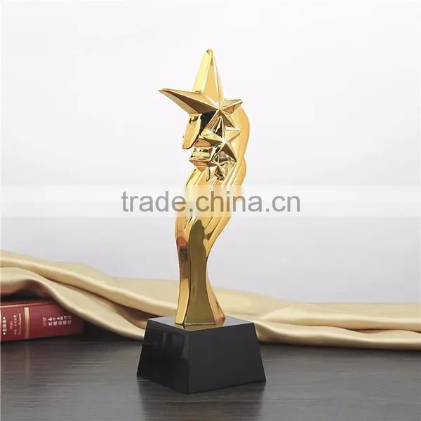 Custom Design Replica Grammy Metal Award Crystal Base Trophy photo-2
