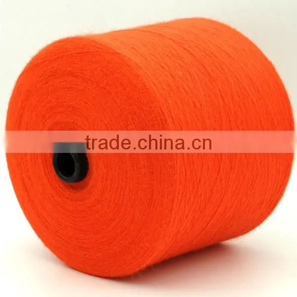 Viscose Nylon Core Spun Yarn 28s/2 for Knitting Anti Pilling Rabit Hair photo-5