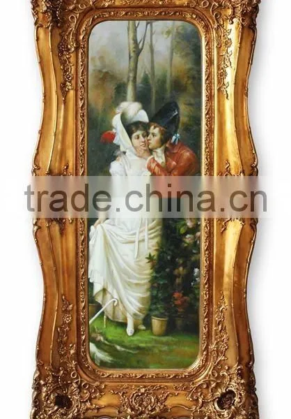 FA-250G-01 Antique Frame Hand-painted Oil Paintings for Decor photo-2