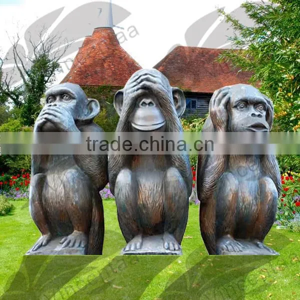 High Quality Monkey Thinker Statue With Low Price photo-2