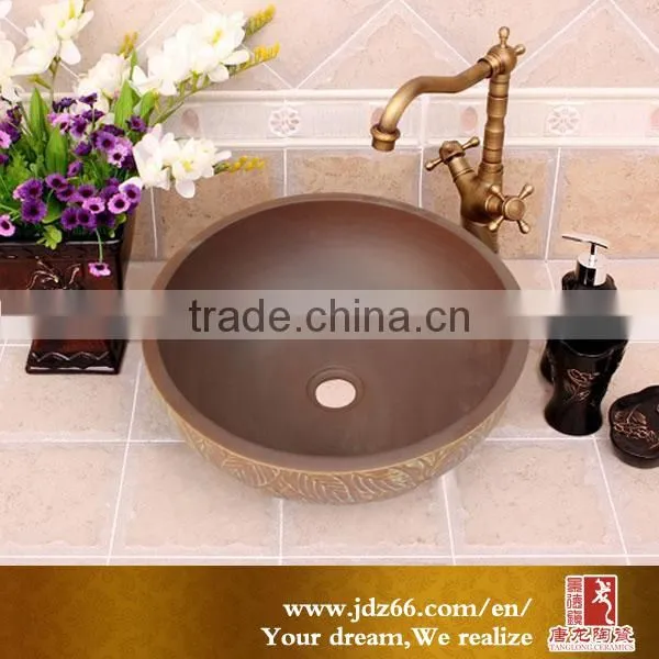 2017 Hot Selling Cabinet Design Bathroom Marble Washbasin photo-2