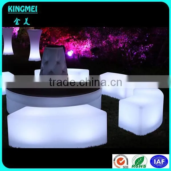 Pop Illuminated Led Bar Furniture Battery Operated Remote Control Led Bar Sofa photo-3