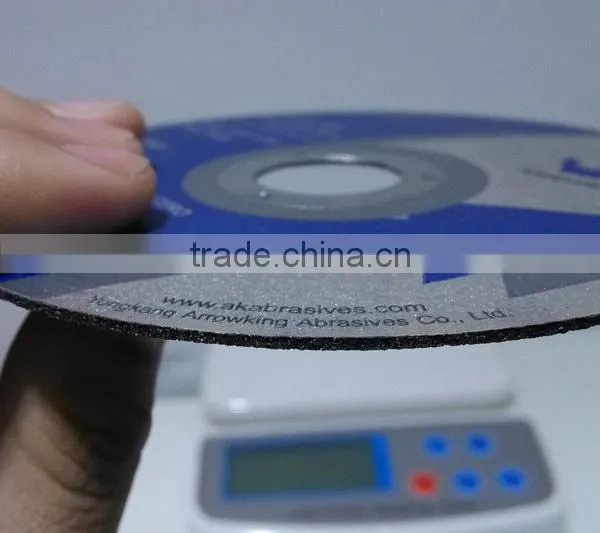 4.5" 115x1x22.2mm Flat Resin Cutting Wheel for Metal photo-3