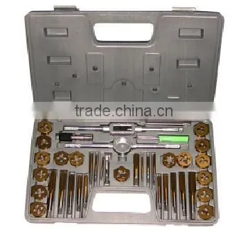 21pcs/40pcs/60pcs/110pcs GCR15,HSS Hand Tap & Die Set photo-2